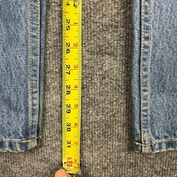 NWT Lands' End Denim Jeans Traditional Fit Light Wash‎ Men's Size 32 - Picture 8 of 10